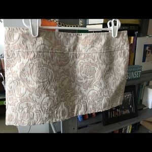 Abercrombie Brocade Mini Skirt